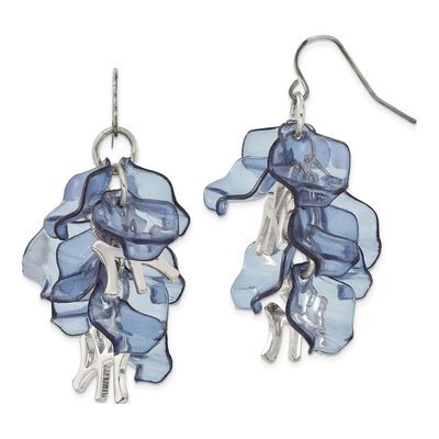 New York Yankees Brass NY Dangle Earrings