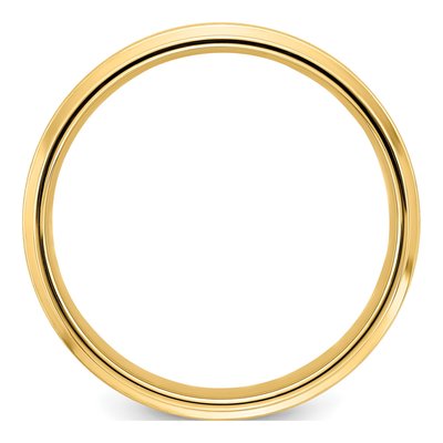 14K Yellow Gold 6mm Comfort-Fit Wedding Band – view 2