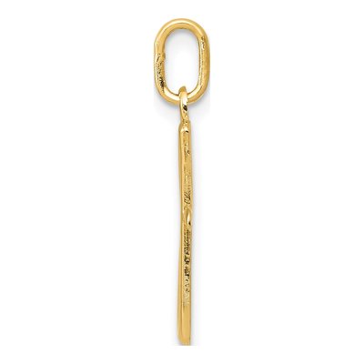 14K Yellow Gold Letter G Pendant – view 3