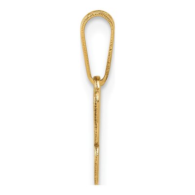14K Yellow Gold Laser-Cut Butterfly Charm – view 3