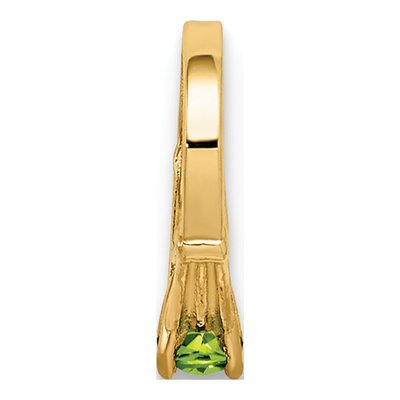 14K Yellow Gold August Birthstone Charm – view 5