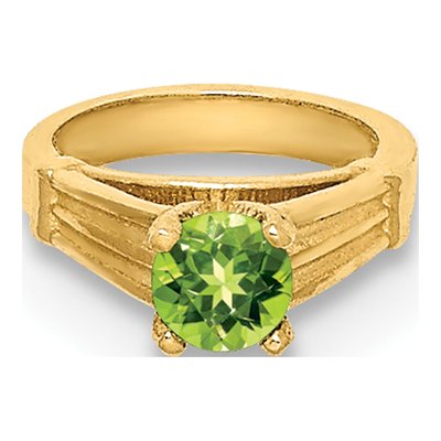 14K Yellow Gold August Birthstone Charm – view 6