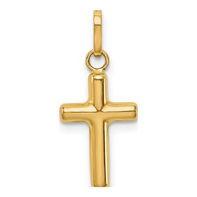 14K Yellow Gold Crucifix Pendant – view 5