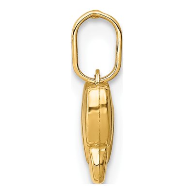 14K Yellow Gold Butterfly for Kids Charm – view 3