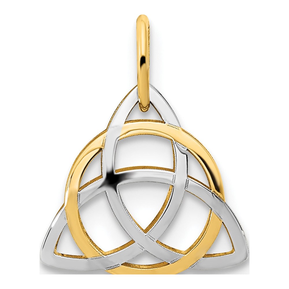 14K Yellow Gold Celtic Pendant