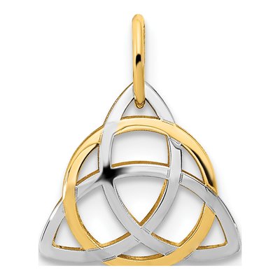 14K Yellow Gold Celtic Pendant