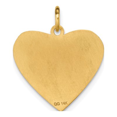 14K Yellow Gold Class of Heart Charm – view 4