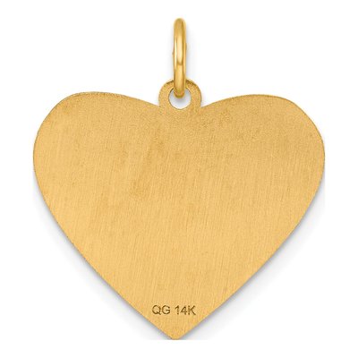 14K Yellow Gold Class of Heart Pendant – view 4