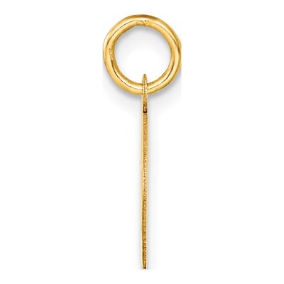14K Yellow Gold Class of Oval Charm – view 3