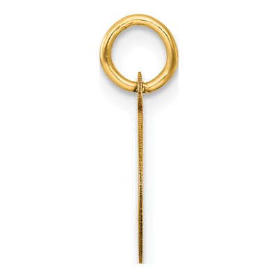 14K Yellow Gold Class of Oval Charm – view 3