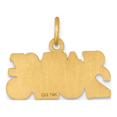 14K Yellow Gold Class of Charm – view 4
