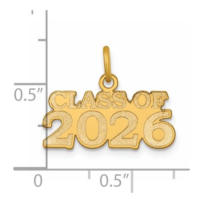14K Yellow Gold Class of Charm – view 5