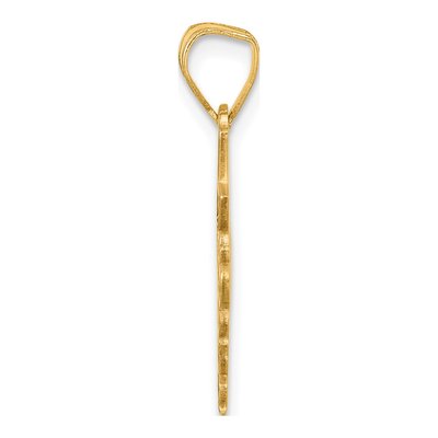 14K Yellow Gold Graduation Cap Diploma Charm – view 3