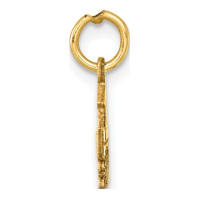 14K Yellow Gold Graduation Pendant – view 3