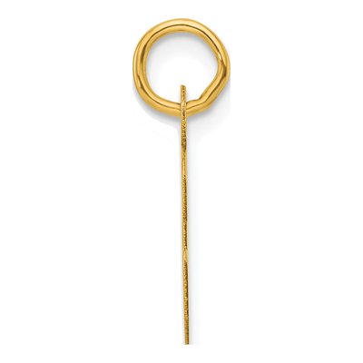 14K Yellow Gold Letter G Pendant – view 3