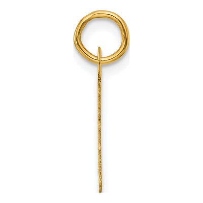 14K Yellow Gold Letter L Pendant – view 2