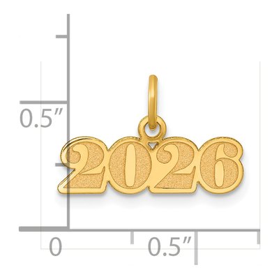 14K Yellow Gold Horizontal Pendant – view 5