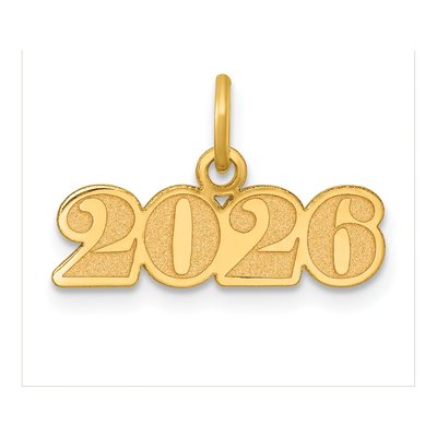 14K Yellow Gold Horizontal Pendant