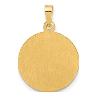 14K Yellow Gold Hollow Buddha Pendant – view 4