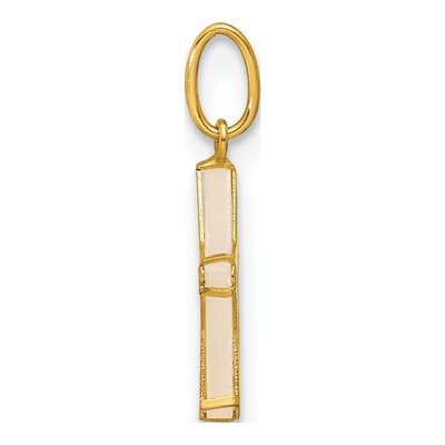 14K Yellow Gold Mother of Pearl Star Pendant – view 2