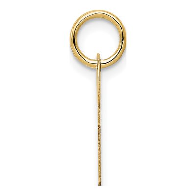 14K Yellow Gold Key Pendant – view 3