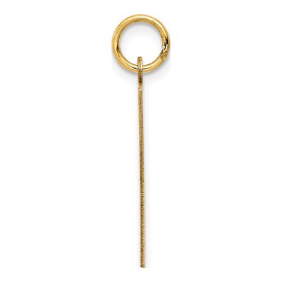 14K Yellow Gold Sunday Calendar Pendant – view 3