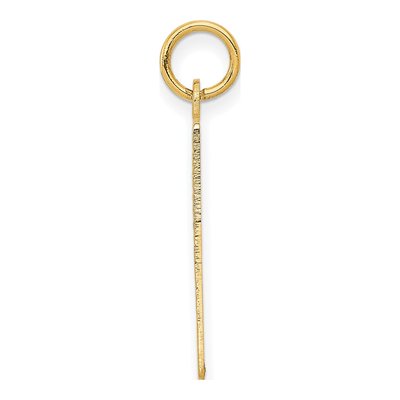 14K Yellow Gold Monday Calendar Pendant – view 3