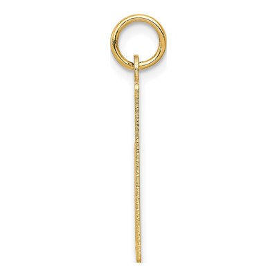 14K Yellow Gold Wednesday Calendar Pendant – view 3