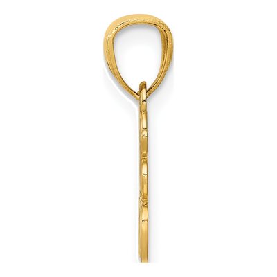 14K Yellow Gold BEST Friend Pendant – view 3