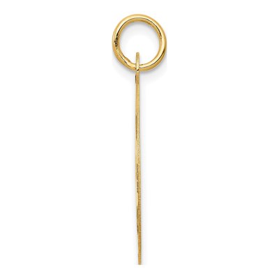 14K Yellow Gold Paramedic Medical Pendant – view 3