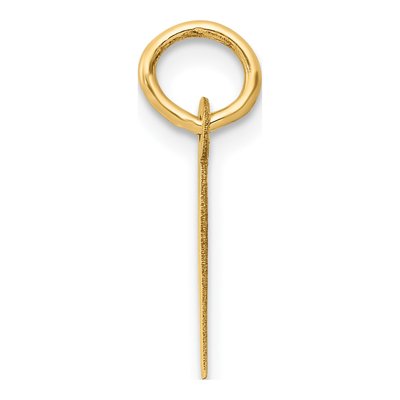 14K Yellow Gold Initial I Charm – view 3