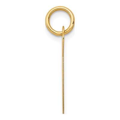14K Yellow Gold Letter G Charm – view 3