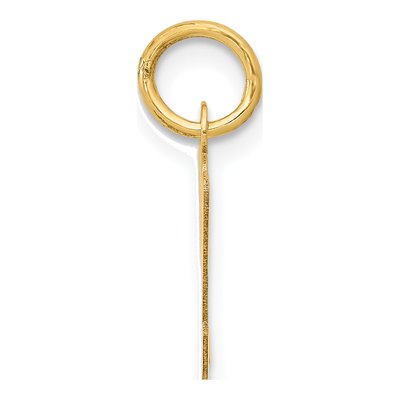 14K Yellow Gold Small Letter M Charm – view 3