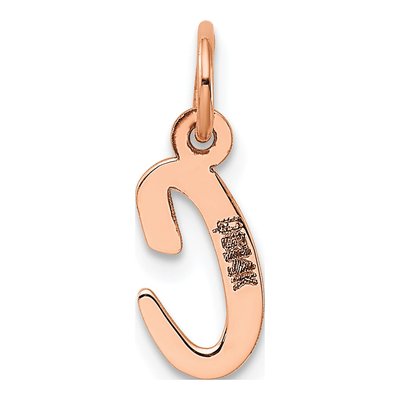 14K Rose Gold Letter C Charm – view 4