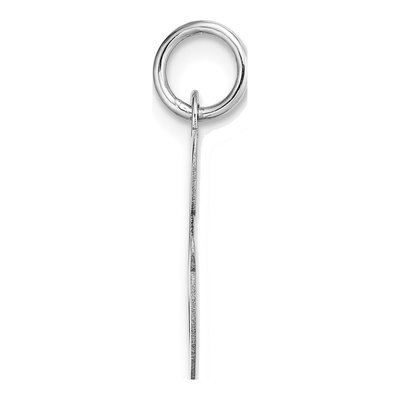 14K White Gold Letter G Pendant – view 3