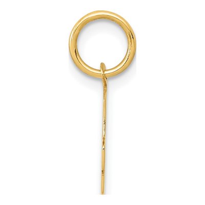 14K Yellow Gold Letter G Charm – view 3