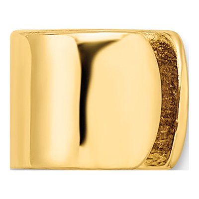 14K Yellow Gold 7.8mm Ear Cuff Ear Cuff – view 4