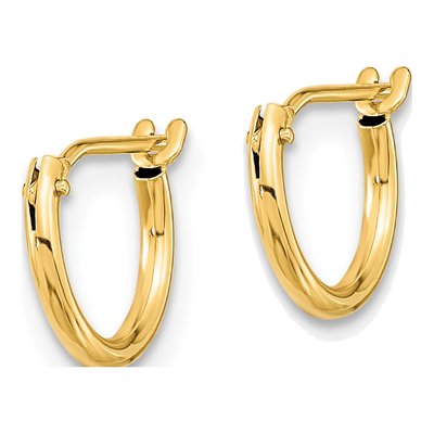 14K Yellow Gold 3-Pair Earring Set – view 2