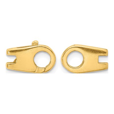 14K Yellow Gold Fancy Lobster Clasp Set