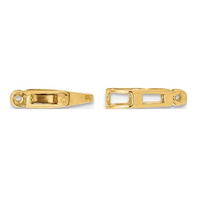 14K Yellow Gold Fancy Lobster Clasp Set (2-Pack) – view 2