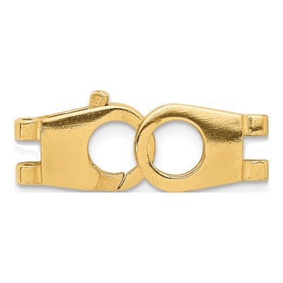 14K Yellow Gold Fancy Lobster Clasp Set (2-Pack) – view 3