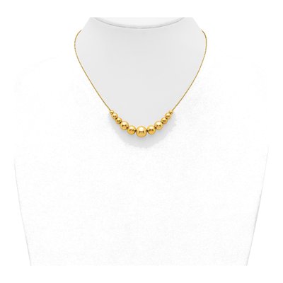 14K Yellow Gold Add-A-Bead Cable Chain, 18.5" – view 4