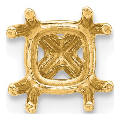 14K Yellow Gold .50ct 4-Prong Setting Finding – view 2