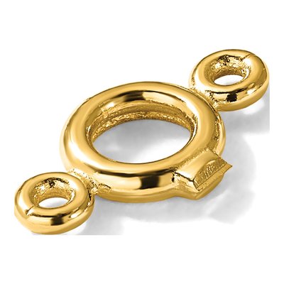 14K Yellow Gold Round Bezel Diamond Mounting – view 4