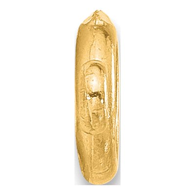 14K Yellow Gold Round Bezel Setting for .25ct Diamond – view 2