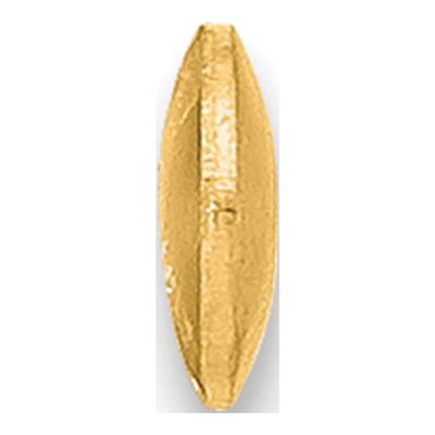 14K Yellow Gold 4mm Bead Cap Finding – view 2