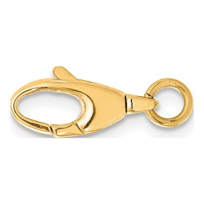 14K Yellow Gold Swivel Lobster Clasp w/ Jump Ring