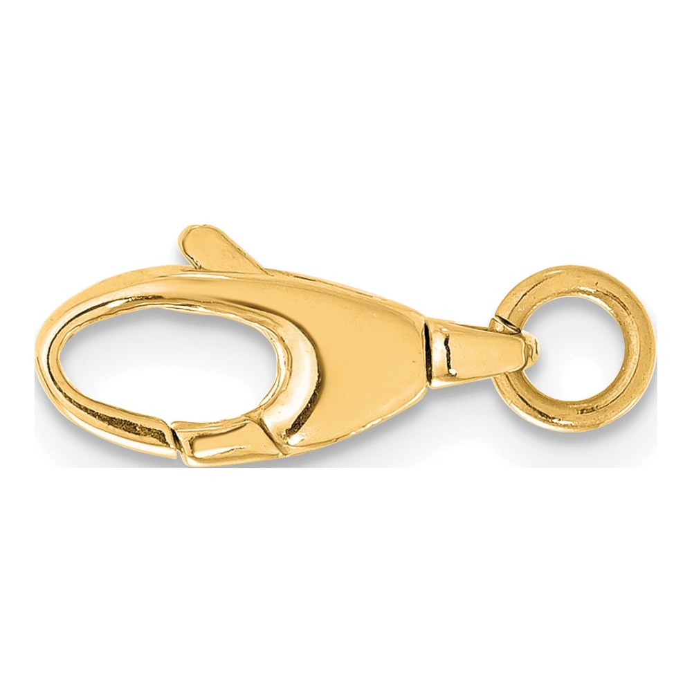 14K Yellow Gold Swivel Lobster Clasp with Jump Ring