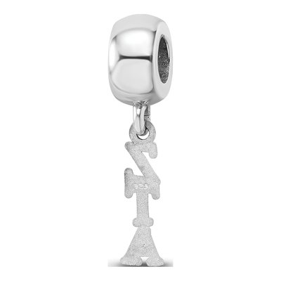 Zeta Tau Alpha Sterling Silver Vertical Letters Bead – view 5