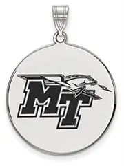 Middle Tennessee State Blue Raiders official logo jewelry by LogoArt